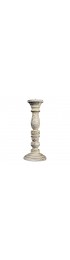 Home Decor | Hand Carved Wooden Candle Stand - BI17341