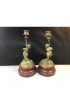 Home Decor | Late 19th Century Continental Bronze Boy Acrobat Candleholders- a Pair - TY48596
