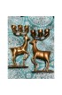 Home Decor | Late 20th Century Reindeer Candelabras - a Pair - YG65650