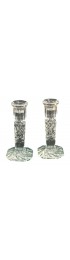 Home Decor | Lead Crystal Candlesticks - a Pair - BO80163