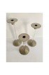 Home Decor | Lucite and Nickel Candlesticks in the Manner of Karl Springer - LU05578