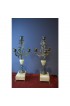 Home Decor | Mid 19th Century 3 Arm Brass Candelabras With Onyx Bases - a Pair - BD49843