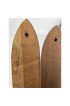 Home Decor | Mid-Century Wooden Candle Stick Holder Wall Mounted Sconces - a Pair - UG89093