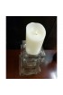 Home Decor | Modern Cubist Solid Crystal Glass Candle Holder With Candle - SW97320