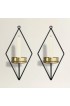 Home Decor | Pair of Mid-Century Candle Sconces - CR11022