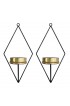 Home Decor | Pair of Mid-Century Candle Sconces - CR11022