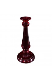Home Decor | Red Glass Candle Stand - BY94078