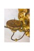 Home Decor | Vintage 1950s Italian Baroque Gilded Wooden Sconces - a Pair. - QD95233
