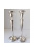 Home Decor | Vintage 1960s Arrowsmith Sterling Weighted Candlesticks - a Pair - MW47603