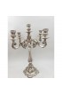 Home Decor | Vintage Italian Continental Silver 5-Light Candelabra With Ornate Motifs - WM49130