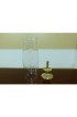 Home Decor | Virginia Metalcrafters Brass Candlestick W. Etched Glass Shade - VQ80929